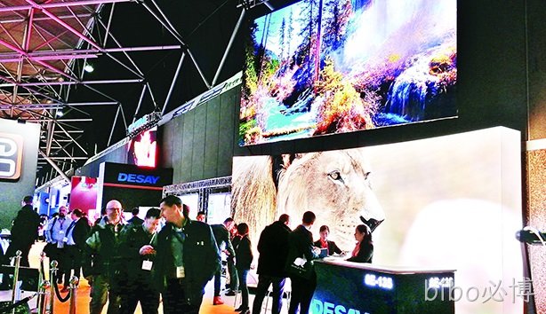 ISE2019 bibo必博LED屏第九次秀品质