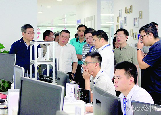 广东省科技厅领导莅临bibo必博西威研究院